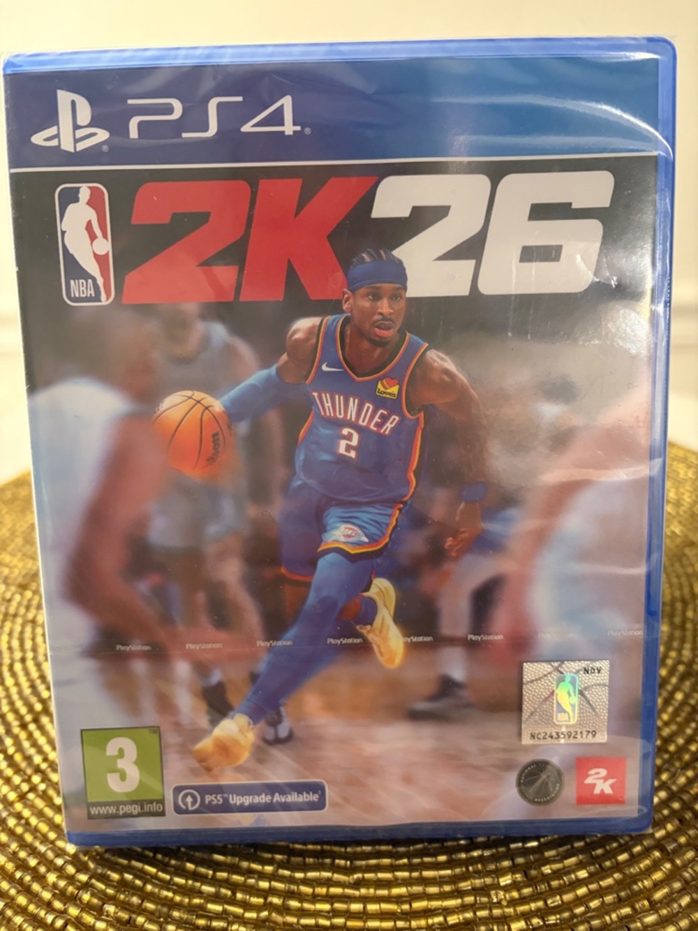 NBA 2K26 PS4 Video Game - Blue Cover